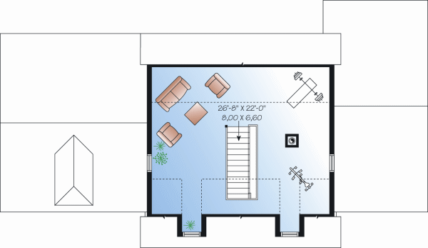 House Plan Design - Colonial Floor Plan - Other Floor Plan #23-2260