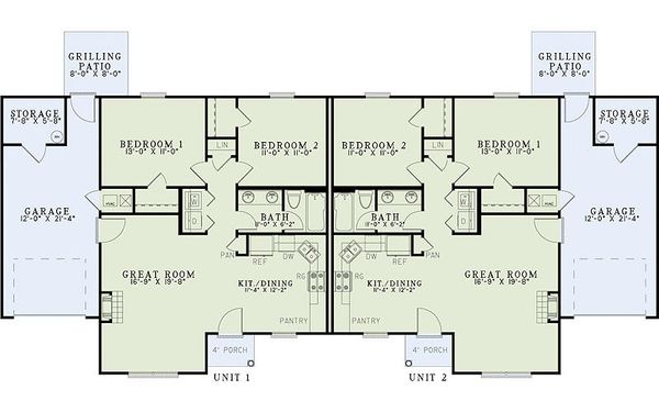 House Plan Design - Traditional Floor Plan - Main Floor Plan #17-2431