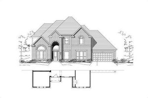 Traditional Exterior - Front Elevation Plan #411-447