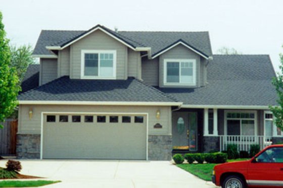 Exterior - Other Elevation for Traditional House Plan #124-444 - 3 bed, 2.5 bath