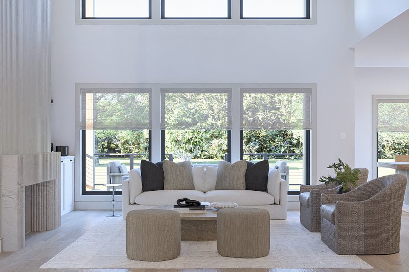 Architectural House Design - Interior - Family Room for Mediterranean House Plan #455-790 - 4 bed, 3.5 bath