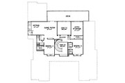 Mediterranean Style House Plan - 4 Beds 4 Baths 4939 Sq/Ft Plan #472-20 