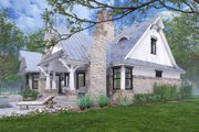 Farmhouse Style House Plan - 3 Beds 2 Baths 1421 Sq/Ft Plan #120-292 
