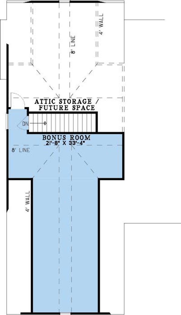 House Blueprint - Farmhouse Floor Plan - Other Floor Plan #923-462