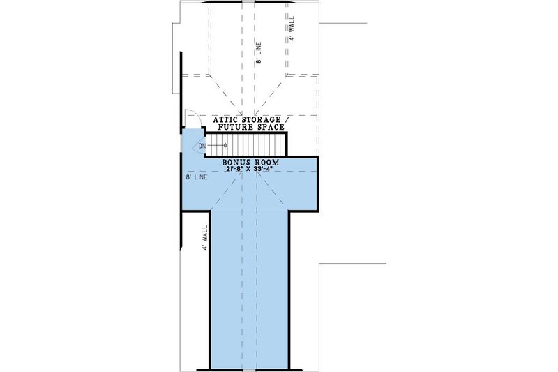 House Blueprint - Floor Plan - Other Floor for Farmhouse House Plan #923-462 - 4 bed, 3.5 bath