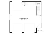 Traditional Style House Plan - 0 Beds 0 Baths 464 Sq/Ft Plan #1060-180 