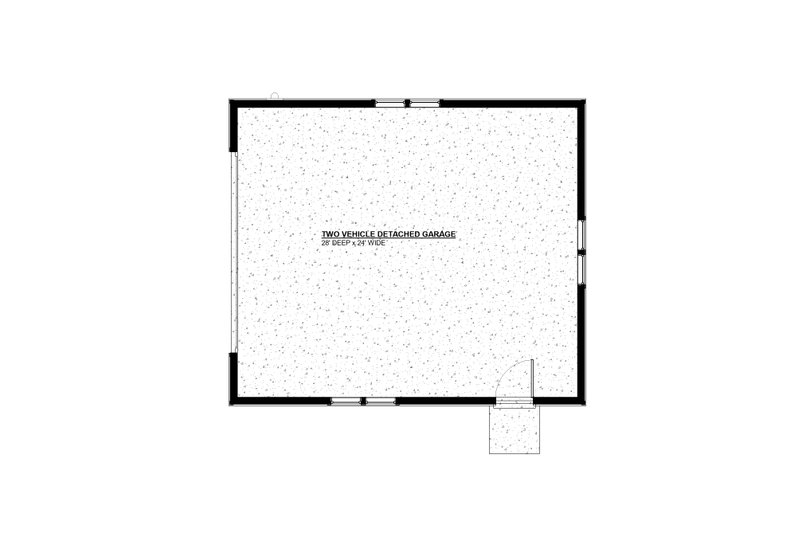 Architectural House Design - Floor Plan - Other Floor for Farmhouse House Plan #895-175, 0 bath