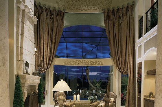 Interior - Family Room for Mediterranean House Plan #930-15 - 5 bed, 6 bath