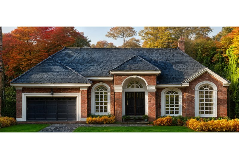 House Design - European Exterior - Front Elevation Plan #3-288