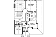 Traditional Style House Plan - 3 Beds 2.5 Baths 2520 Sq/Ft Plan #132-112 