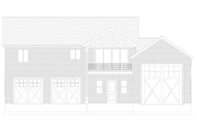 Dream House Plan - Exterior - Front Elevation 5 for Barndominium House Plan #1060-285 - 2 bed, 2.5 bath