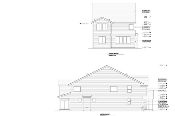 Exterior - Other Elevation 1 for Craftsman House Plan #53-693 - 5 bed, 2.5 bath