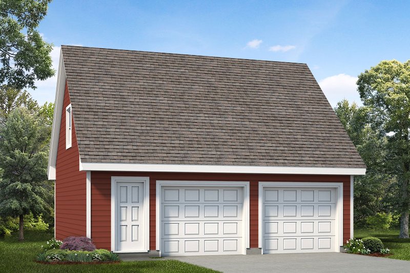 Home Plan - Colonial Exterior - Front Elevation Plan #47-1069