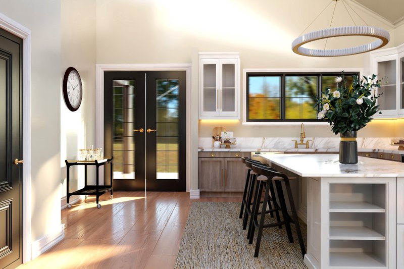 House Blueprint - Interior - Kitchen for Barndominium House Plan #1064-394 - 3 bed, 3 bath