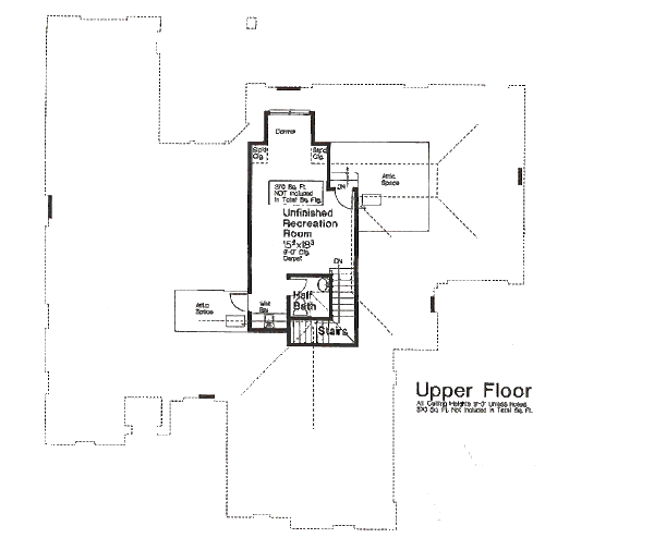 Dream House Plan - European Floor Plan - Other Floor Plan #310-972