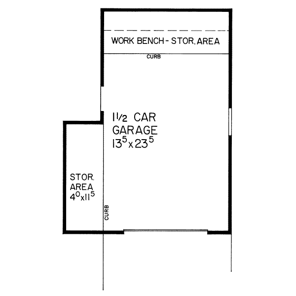 Architectural House Design - Colonial Floor Plan - Main Floor Plan #72-238