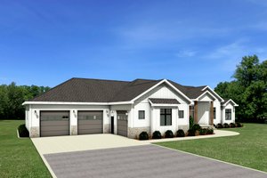 Ranch Exterior - Other Elevation Plan #1084-2