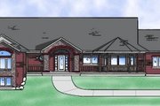 Country Style House Plan - 3 Beds 2.5 Baths 2059 Sq/Ft Plan #5-123 