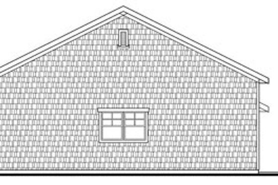 Exterior - Other Elevation for Craftsman House Plan #124-796, 1 bath