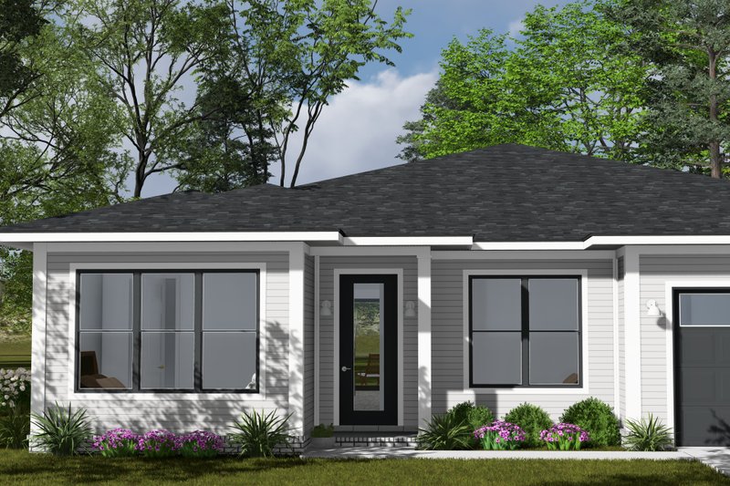 Architectural House Design - Exterior - Other Elevation for Modern House Plan #513-2421 - 4 bed, 2.5 bath