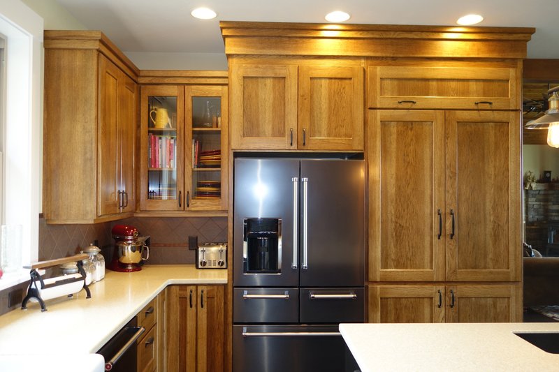 Architectural House Design - Interior - Kitchen 2 for Craftsman House Plan #124-1005 - 2 bed, 2 bath