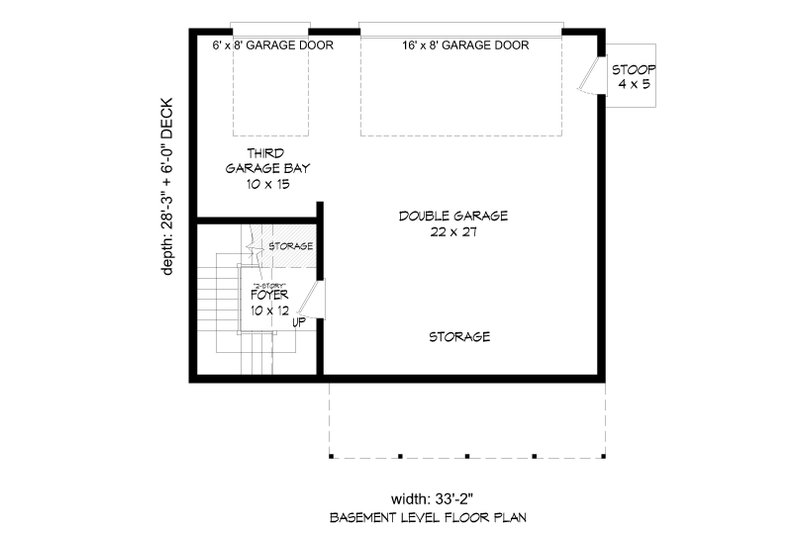 House Blueprint - Floor Plan - Other Floor for Contemporary House Plan #932-512 - 1 bed, 1 bath