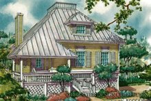 Home Plan - Country Exterior - Front Elevation Plan #930-29