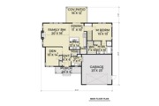 Farmhouse Style House Plan - 3 Beds 2.5 Baths 2604 Sq/Ft Plan #1070-16 