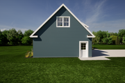 Craftsman Style House Plan - 3 Beds 2 Baths 1515 Sq/Ft Plan #1116-22 Exterior 
