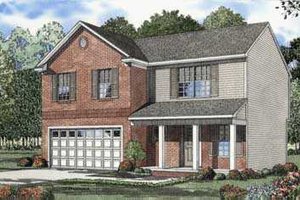 Traditional Exterior - Front Elevation Plan #17-434