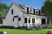 Farmhouse Style House Plan - 3 Beds 3.5 Baths 2230 Sq/Ft Plan #51-1456 Exterior 