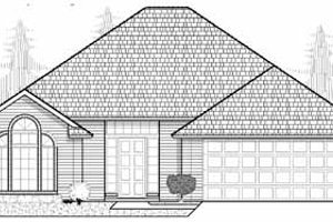 Traditional Exterior - Front Elevation Plan #65-193