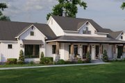 Farmhouse Style House Plan - 3 Beds 3.5 Baths 2564 Sq/Ft Plan #923-393 