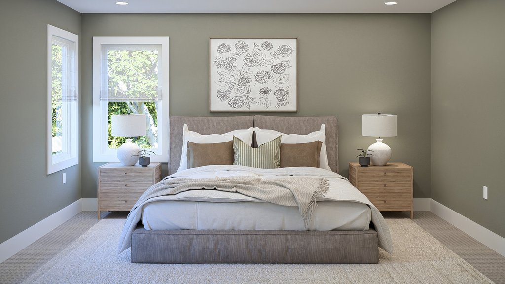 Interior - Master Bedroom for Traditional House Plan #455-782 - 3 bed, 2.5 bath
