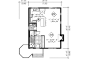 Farmhouse Style House Plan - 3 Beds 1.5 Baths 1440 Sq/Ft Plan #25-2025 