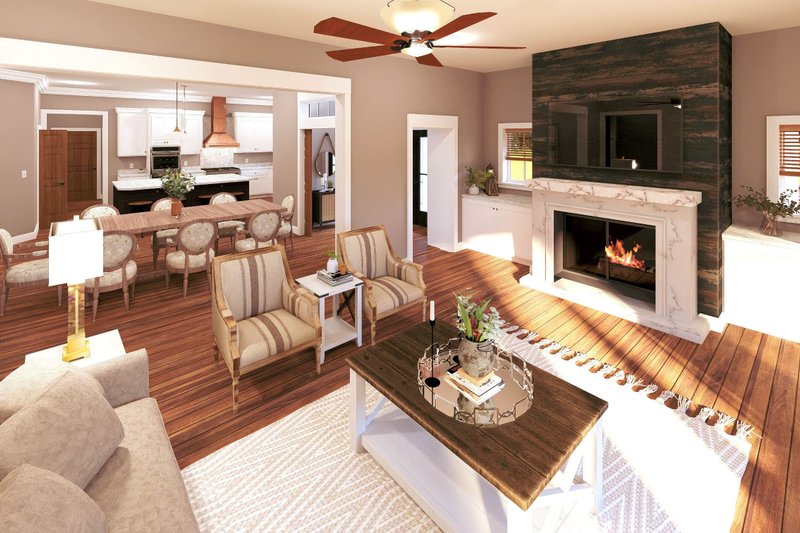 Home Plan - Interior - Other 1 for Barndominium House Plan #44-291 - 3 bed, 2.5 bath