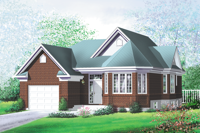 House Plan - 3 Beds 1 Baths 1319 Sq/Ft Plan #25-128