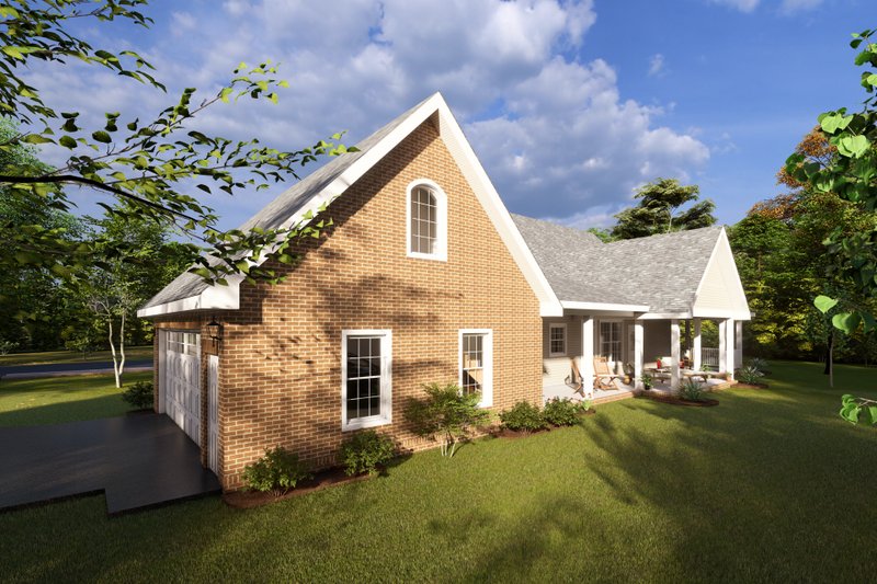 Dream House Plan - Exterior - Other Elevation 1 for Country House Plan #20-146 - 3 bed, 2.5 bath