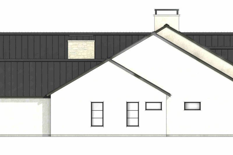 Architectural House Design - Exterior - Other Elevation for Farmhouse House Plan #1096-193 - 4 bed, 4.5 bath