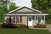 Ranch Style House Plan - 2 Beds 1 Baths 736 Sq/Ft Plan #14-237 