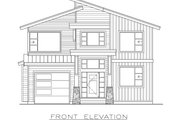 Contemporary Style House Plan - 4 Beds 2.5 Baths 2059 Sq/Ft Plan #1100-55 