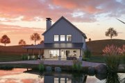 Barndominium Style House Plan - 3 Beds 3.5 Baths 2160 Sq/Ft Plan #455-677 Exterior 