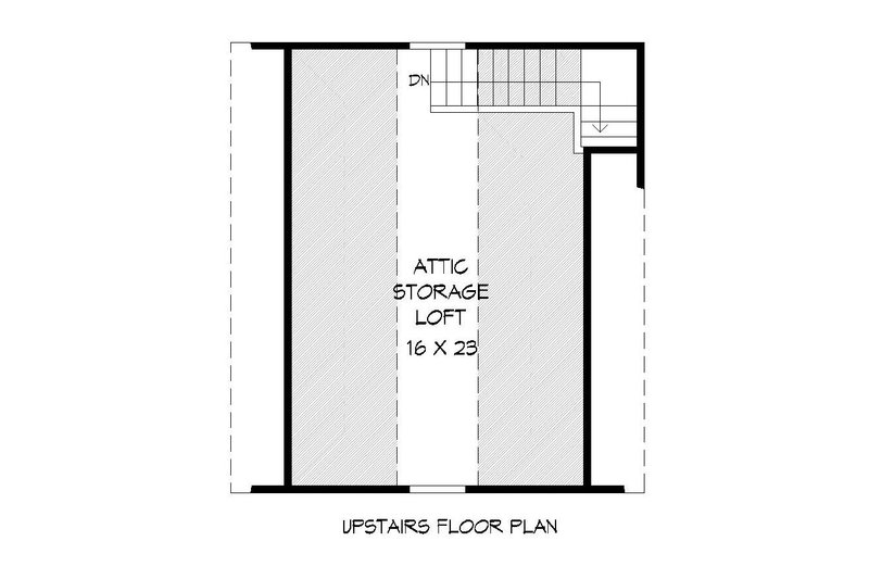 House Blueprint - Floor Plan - Upper Floor for Country House Plan #932-222, 0 bath