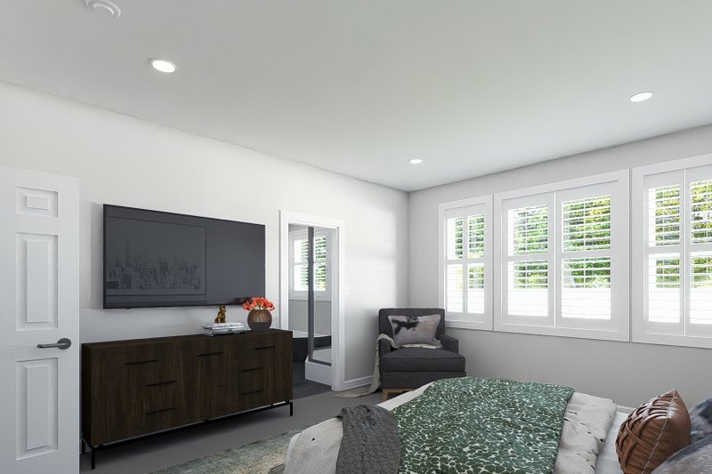 Dream House Plan - Interior - Master Bedroom for Traditional House Plan #1060-212 - 4 bed, 3.5 bath