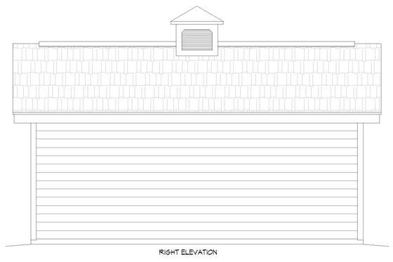 Exterior - Other Elevation 1 for Traditional House Plan #932-517, 0 bath