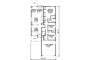 Traditional Style House Plan - 3 Beds 2 Baths 1550 Sq/Ft Plan #65-313 