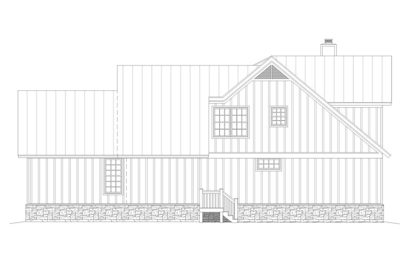 Architectural House Design - Exterior - Other Elevation for Traditional House Plan #932-418 - 3 bed, 2.5 bath