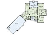 European Style House Plan - 3 Beds 4.5 Baths 3815 Sq/Ft Plan #17-2554 