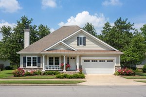 Traditional Exterior - Front Elevation Plan #20-166