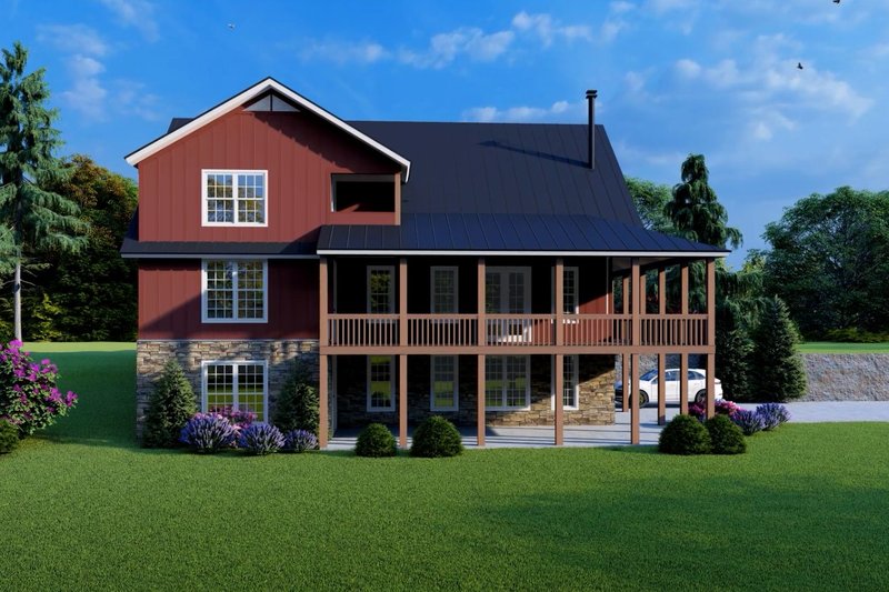 Dream House Plan - Photo 1 for Country House Plan #932-685 - 3 bed, 3.5 bath